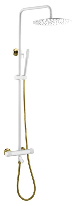 Фото Стойка душевая Boheme Uno (468-T-WG) белый