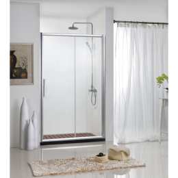 Душевая дверь BRAVAT Drop (BD120.4100A) в нишу одна раздвижная дверь 1200x2000