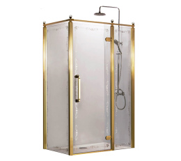 Фото Душевое ограждение Azario ONTARIO (AZ-NBB1231-R 900 GOLD)