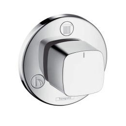 Запорный/переключающий вентиль Hansgrohe Quattro (31634000) хром