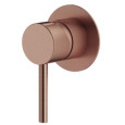 Внешняя часть встраиваемого смесителя Plumberia Selection IXO (XO1111RS) Медь