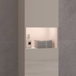 Фото Высокий шкаф-пенал KEUCO STAGELINE (32831180101) 40x180x36 см, кашемир