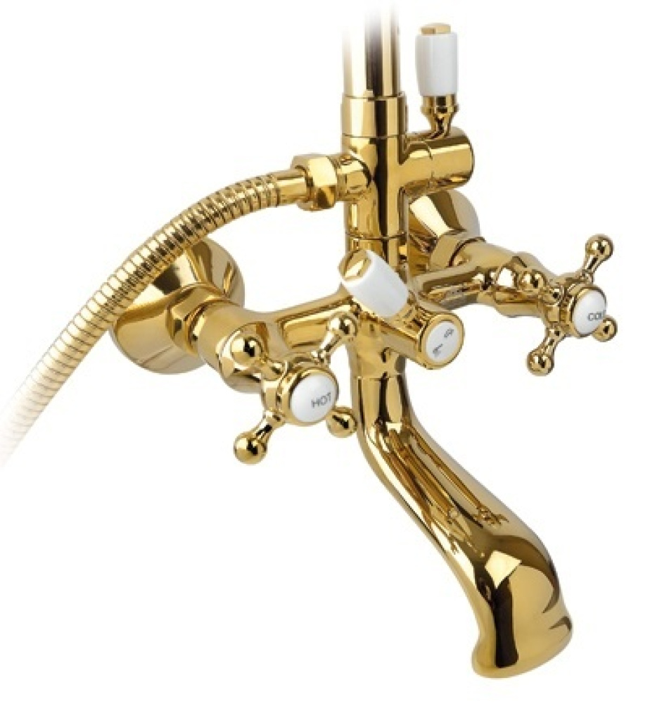 Фото Душевая система Timo Nelson (SX-1090 gold) золото