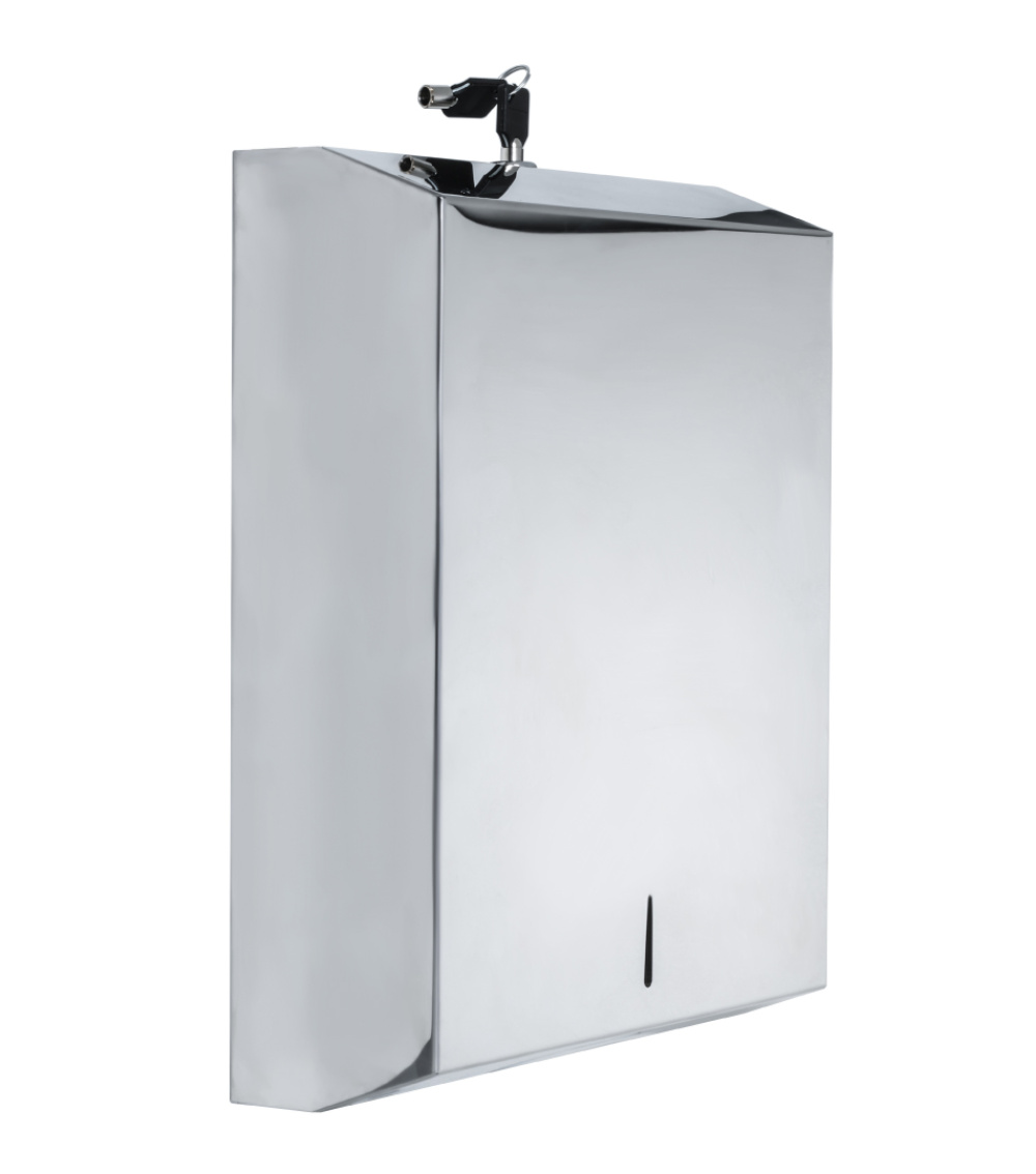 Диспенсер бумажных полотенец Fixsen FX-31027A Хром