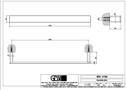 Полотенцедержатель Gessi Ispa (41700#031) хром