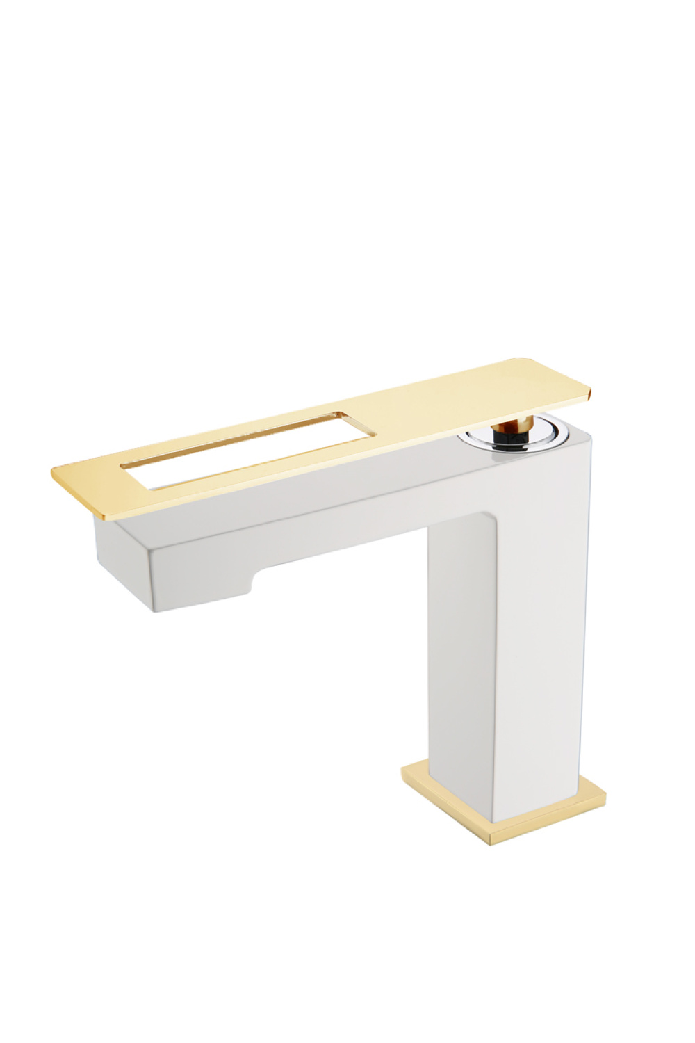 Фото Смеситель для умывальника Boheme Q (141-WG) белый