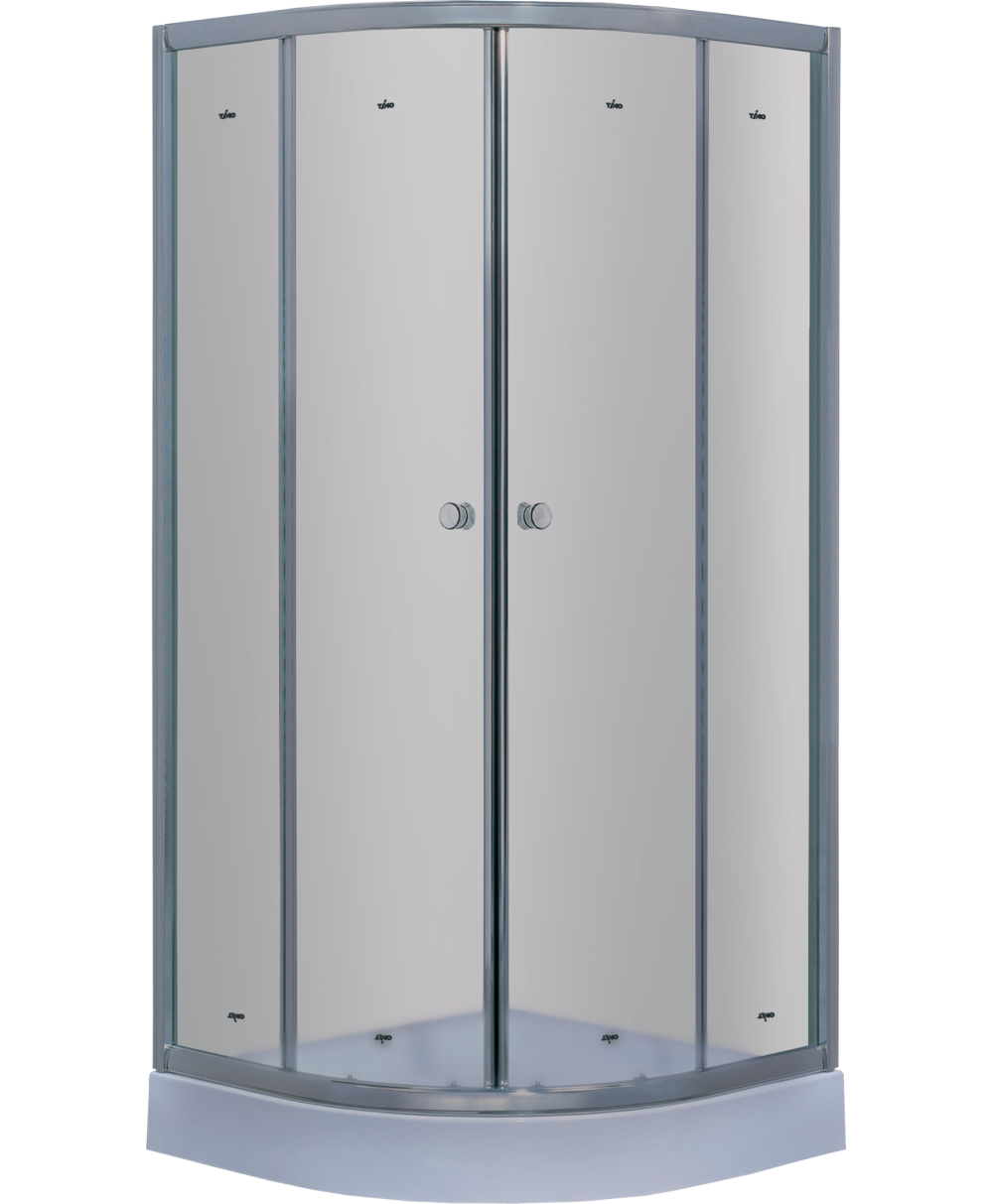Фото Timo душевой угол TL-1101 Fabric Glass (100*100*200), шт
