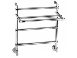 Фото Полотенцесушитель водяной Margaroli Sole 4554703CRP, высота 60.6 см, ширина 53 см, хром