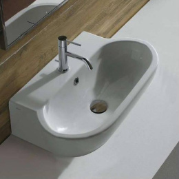 Фото Раковина универсальная Globo Bowl+ (SB061.BI) белый