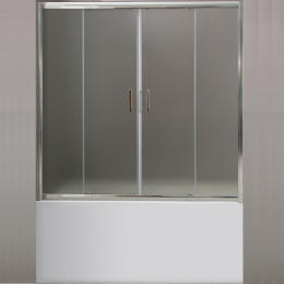 Шторка для ванны BelBagno UNO-VF-2-150/145-Cr