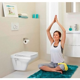 Подвесной унитаз Cersanit Easy P-MZ-EASY с крышкой микролифт