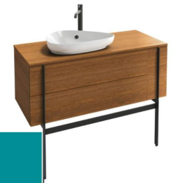 Тумба под раковину Jacob Delafon Nouvelle Vague 120 см, EB3042-G78, лагуна глянцевый