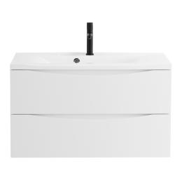 Тумба под раковину BelBagno Marino MARINO-1000-2C-SO-BO-P, 100 х 44,5 х 55 см, Bianco Opaco