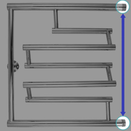 Водяной полотенцесушитель Energy Prima 50х50