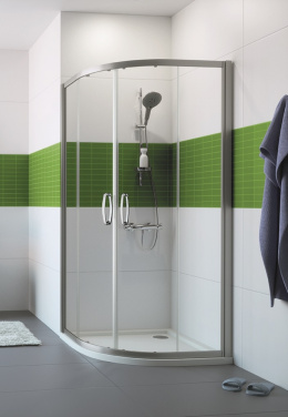 Фото Душевой уголок Huppe Fracture 2.CU0606.069.321 100 x 100 x 190 см, профиль серебро с ярким блеском