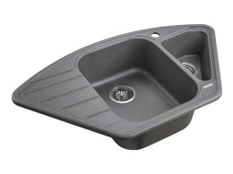 Мойка кухонная 89x49 Paulmark Wiese  (PM529050-DG) графит