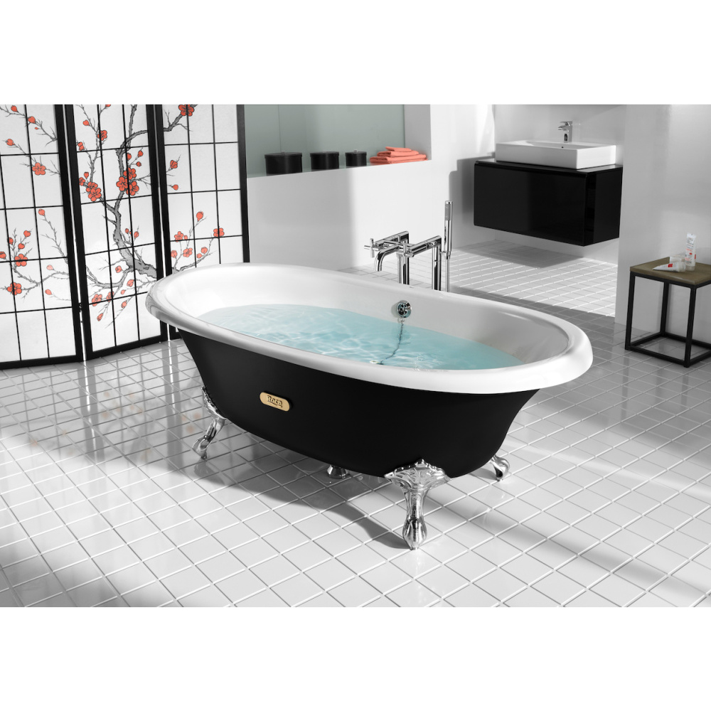 Ванна 170х85 Roca Newcast (233650002) белый