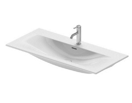 Фото Раковина 103 см Duravit Viu 2344100000, белый