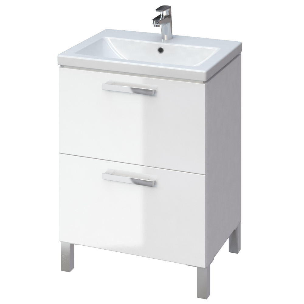 Фото Тумба п/рак.: MELAR для COMO 60, белый, Сорт1 Cersanit SU-MEL-CM60