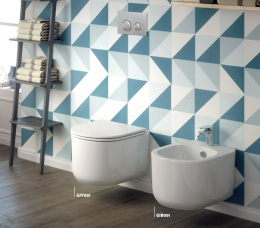 Подвесной унитаз ArtCeram Gio Evolution (GIV001 03 00) черный глянцевый