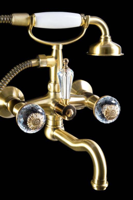 Фото Смеситель для ванны Boheme Flora (313-FL) бронза