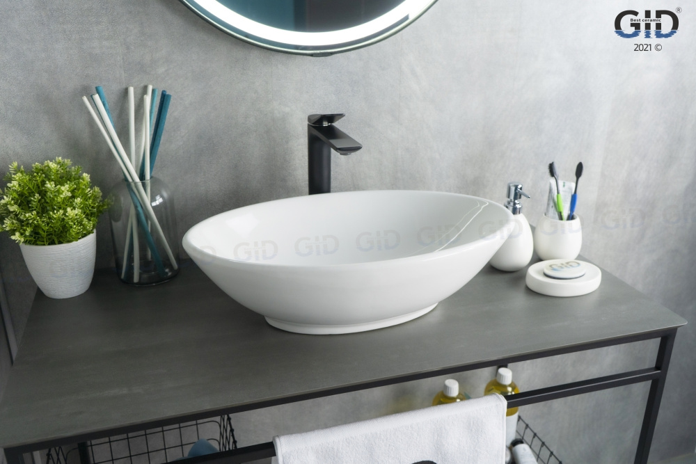 Фото Раковина накладная Gid N9021