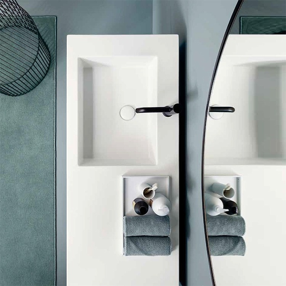 Ceramica CIELO Milano MILA - Раковина врезная 120*50 см (цвет - белый глянцевый)