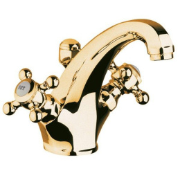 Фото Смеситель для раковины Kludi Adlon (510100520) хром золото