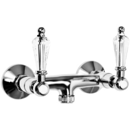 Фото Смеситель для душа CEZARES DIAMOND-DS-01-Sw хром, ручки Swarovski