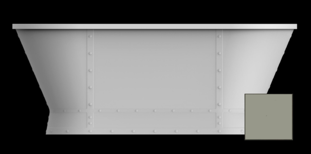 Фото Акриловая ванна 168x78 BelBagno (BB35-CF36), округлая