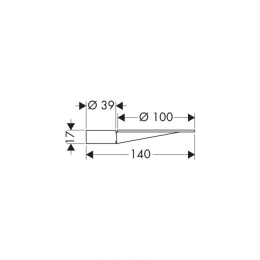 Мыльница 10915000 Hansgrohe Axor Starck