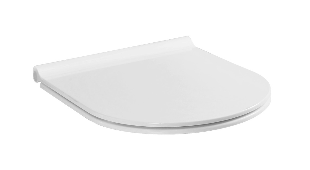 Фото Крышка для унитаза Boheme Bianca (966-3-W) белый глянцевый
