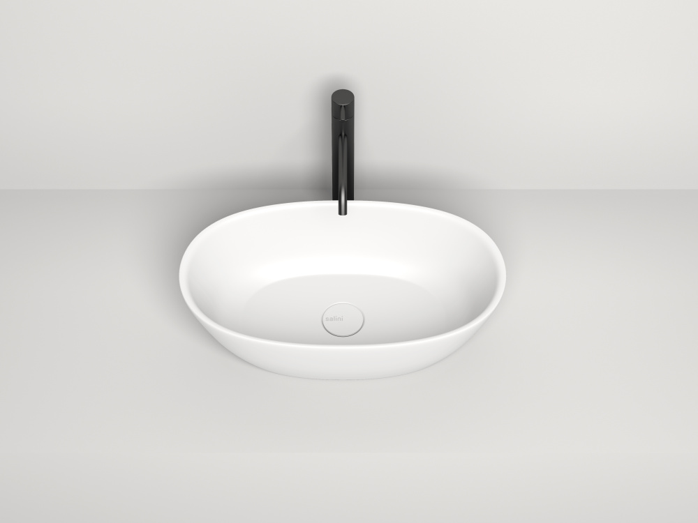 Фото Раковина накладная Salini Callista (1101106GRF)
