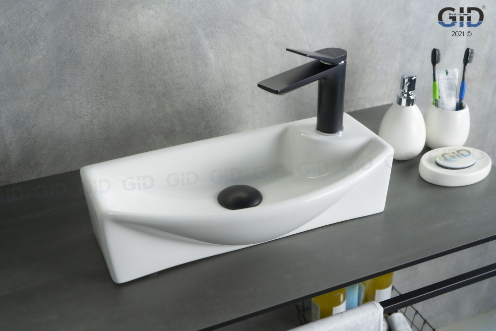 Раковина подвесная Gid 7946L (Чаша слева)