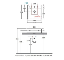 Фото Раковина накладная Globo Stone (SCQ51.BI) белый