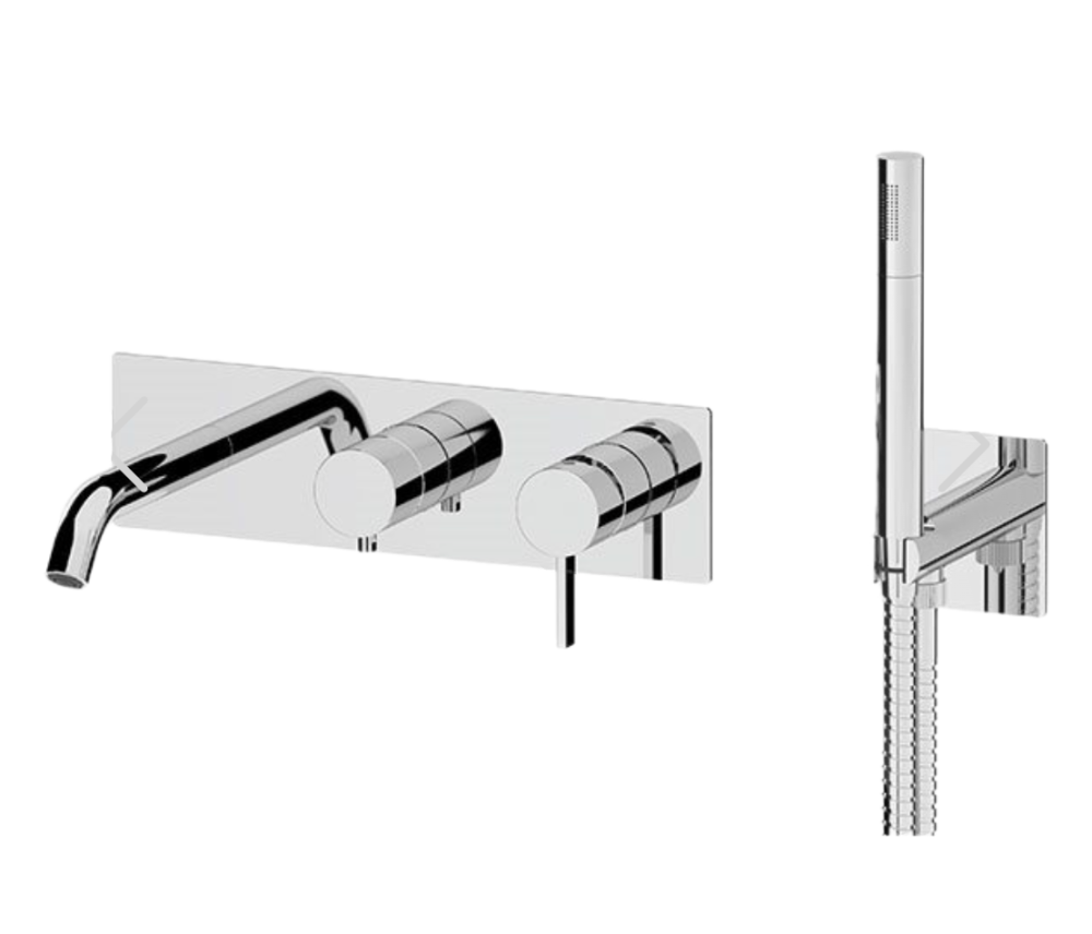 Фото Смеситель для ванны Remer Metrica MC53D2WB