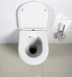Подвесной унитаз BelBagno Cento-R BB509CH, безободковый