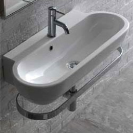 Фото Держатель полотенца Globo Bowl+ (PC6037) хром