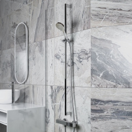 Фото Душевой гарнитур Paini Catania CTCR121L12 хром