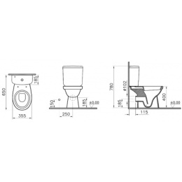 Унитаз Vitra Norm Fit (9844B099-7200)