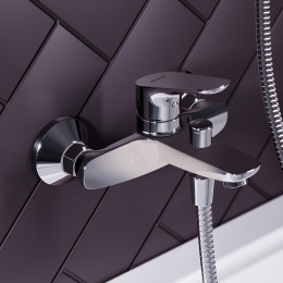 Фото Смеситель для ванны и душа Damixa Jupiter (771000001) хром