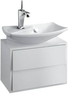 Тумба под раковину Jacob Delafon Escale, 50 см, EB763-G1C, белая