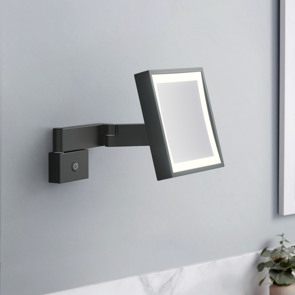 Фото Зеркало с подсветкой Timo Selene 14076/03 черный