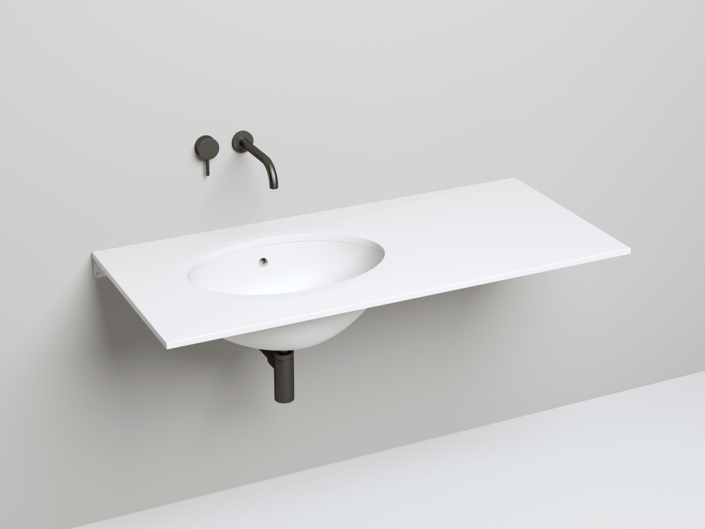 Фото Раковина накладная Salini Callista (1101109G) белый