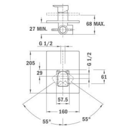 Teka Formentera 622410200 Смеситель для душа