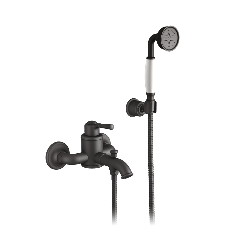 Фото Смеситель для ванны с душем Timo Arisa 5314/03Y черный