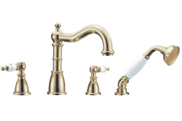 Фото Смеситель врезной Boheme Provanse (394) бронза