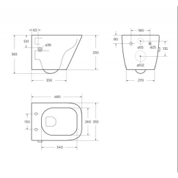 Унитаз подвесной с сиденьем, функцией биде и смесителем BelBagno DUE BB3103CHR-BS/SC