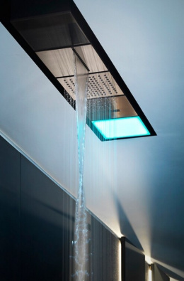 Фото Душевая система Gessi Binario (Gessi Binario Set) черный