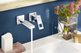 Фото Grohe Eurocube 19895000 Смеситель для раковины настенный встраиваемый